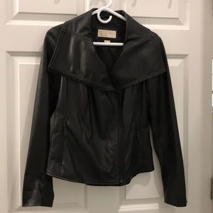 Michael Kors Black Leather Jacket